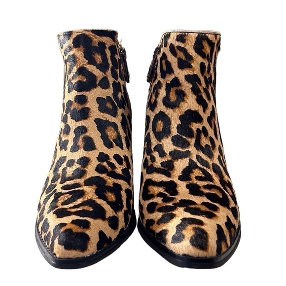 Franco Fortini Women’s Boots Olivianna Leopard/Zebra #331622 Ankle EUC Size-6.5 - Picture 2 of 7